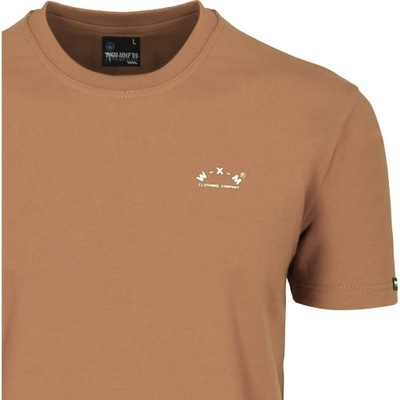 miodowa bawełniana koszulka męska T-Shirt 6XL