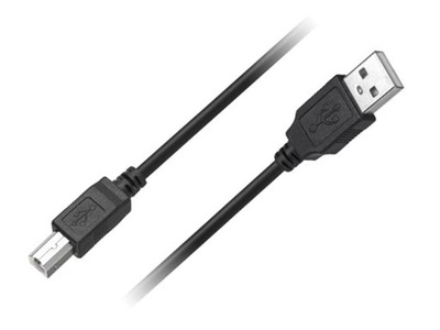Kabel USB komputer drukarka wtykA - wtykB 1,5m