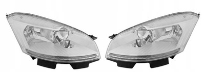 CITROEN C4 PICASSO 2010-2013 REJILLAS FAROS PARTE DELANTERA IZQUIERDA DERECHA JUEGO  