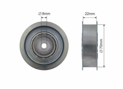 Ролик направляющая mercedes e w211 w212 gl x164 фото №1