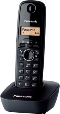 Telefon stacjonarny Panasonic KX-TG1611PDH Czarny