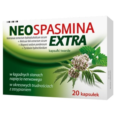 Neospasmina Extra 20 kapsułek