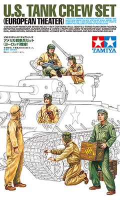 U.S. Tank Crew Set (European Theater) TAMIYA 35347