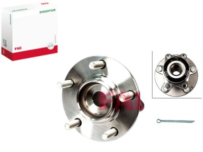 Fag 713 6199 50 набор подшипник колеса фото №1