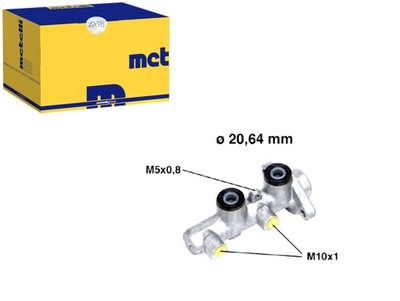 PUMP BRAKE DAEWOO MATIZ METELLI  