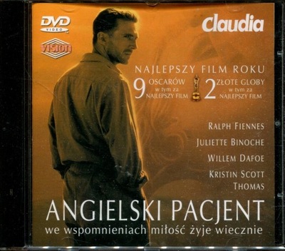 ANGIELSKI PACJENT - ANTHONY MINGHELLA - DVD