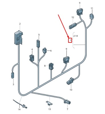 SEAT LEON 5F FRONT RIGHT DOOR TRIM PANNEAU HARNESS LHD 5F3971036L - milautoparts-fr.ukrlive.com