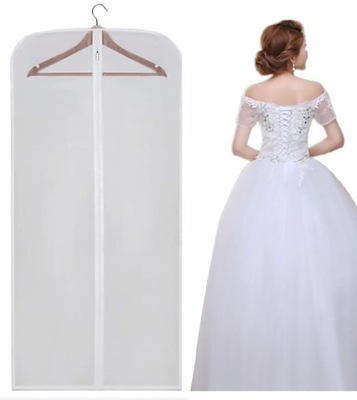 POKROWIEC NA SUKNIĘ - suknia ślubną komunijną ślub komunia sukienkę biały