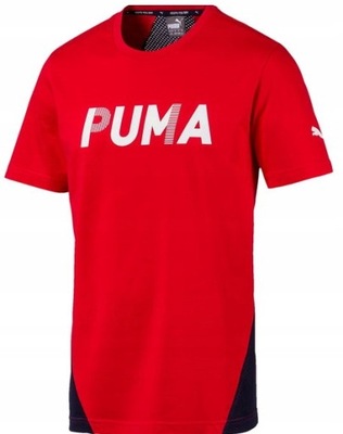 PUMA dryCELL koszulka męska T-SHIRT czerwona