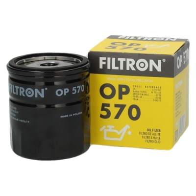 Фільтр оливи filtron op 570 фото №1