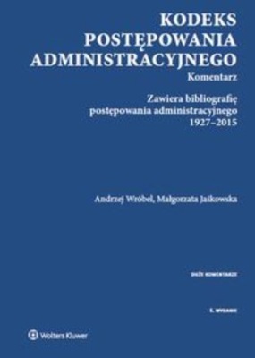 Kodeks postępowania administracyjnego Komentarz