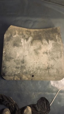 Плита защита колеса багажника mercedes w116 se sel фото №1