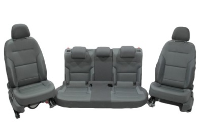 Vw golf vii 7 хетчбек lift салон сидіння заднє сидіння фото №1