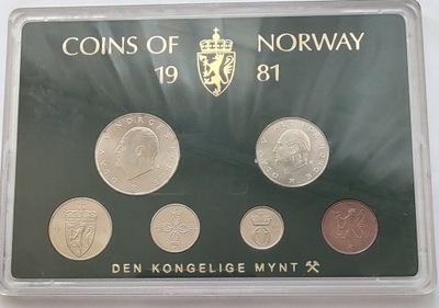 0161 - Zestaw 6 monet Norwegia
