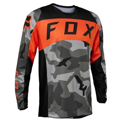 Bluza koszulka cross FOX 180 BNKR orange