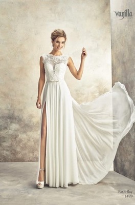 Piękna suknia VANILLA SPOSA sukienka roz 36/38 S/M