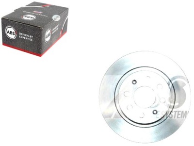 Abs17712 гальмівні диски гальмівні 2szt. fiat grande punto фото №1