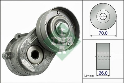 INA 534 0448 10 TENSOR CORREA VOYAGER 2.5 CRD 05-08  