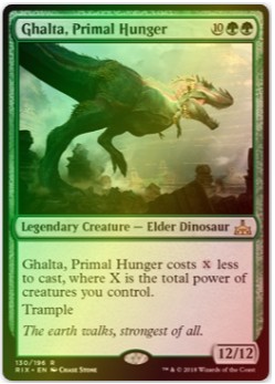 Ghalta, Primal Hunger FOIL RIX GRATISY Pjotrekkk