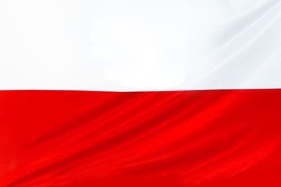 Flaga Polski narodowa na maszt 70 x 110 cm GRUBA