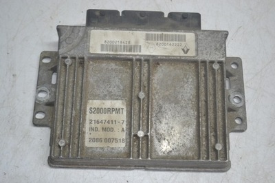 Бортовий комп'ютер двигуна renault espace iv vel satis 2.0 t фото №1