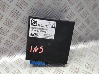 Модуль блок управления подвеска opel insignia 20923867 фото №1