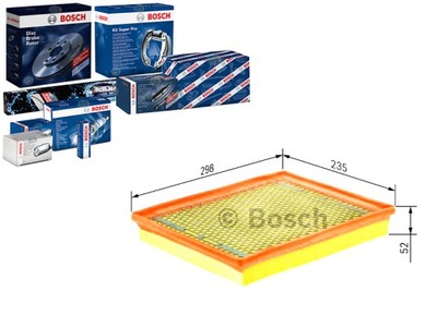 BOSCH ФІЛЬТР ПОВІТРЯ AP1886 CA9647 ELP3868 LX1817