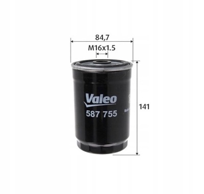 Valeo 587755 фильтр топлива фото №1