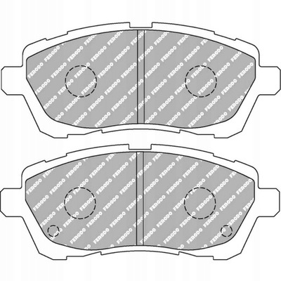 КОЛОДКИ FERODO DS2500 FCP4426H FORD FIESTA 6, SUZUK