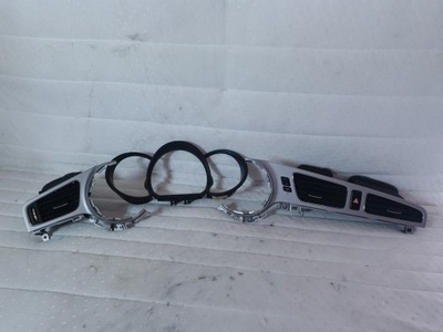 Рамка dekor спидометра решётка обдув kia ceed ii фото №1