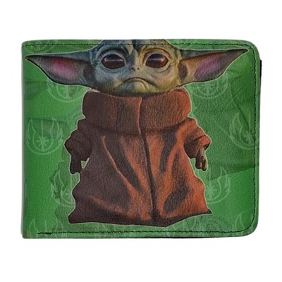 Portfel Dwuczęściowy Star Wars Baby Yoda Zielony