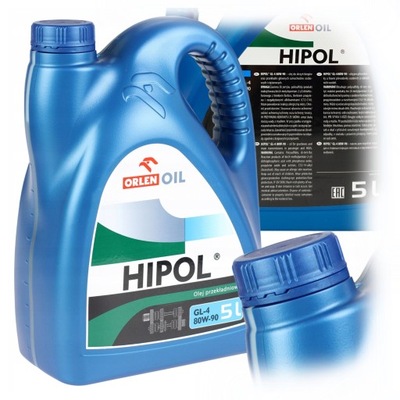 Olej przekładniowy 80W90 ORLEN Hipol 5L GL-4