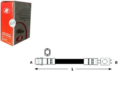 ПАТРУБОК ТОРМОЗНОЙ AP 1J0611701 L N