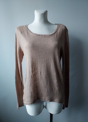TATUUM sweter z łączonych materiałów 38 len