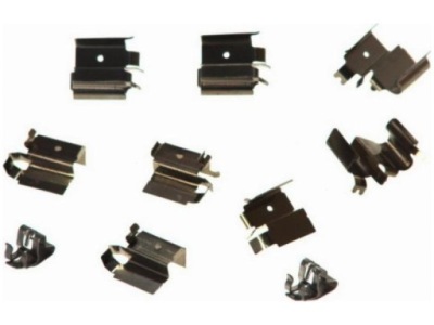 Набір монтажний гальмівних колодок перед mazda rx-8 1.3 03-12 3 ii 1.6-2.2 08-14 фото №1