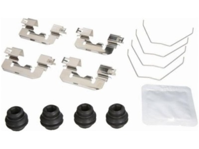 Набор монтажный тормозных колодок перед kia ceed ii 1.0-1.6 15-18 фото №1