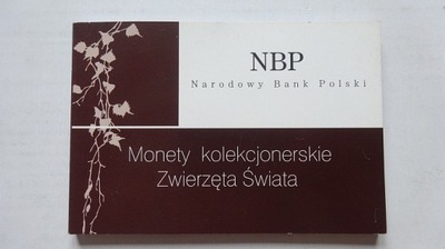 2 zł,20 zł Zwierzęta Świata książ.NBP 2010 ,stan I