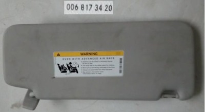 Защита солнцезащитная солцезащитный козырёк козырёк ml w166 0068173420 фото №1