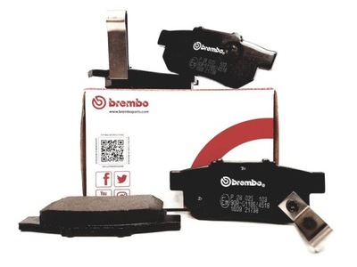 BREMBO КОЛОДКИ ТОРМОЗНЫЕ HONDA ACCORD CIVIC PRELUDE