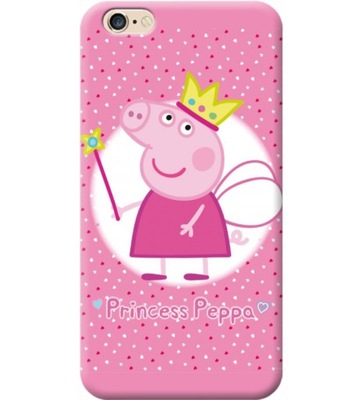 ETUI CASE DO IPHONE 6 PLUS - ŚWINKA PEPPA BAJKA