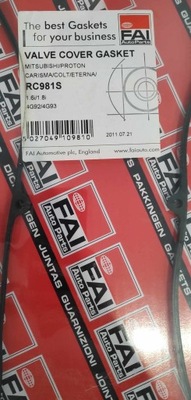 FAI AUTOPARTS RC981S USZCZELKA, DANGTIS GALVUTĖS CILINDRŲ 