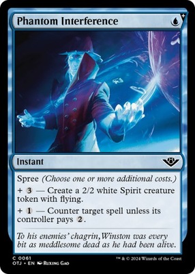 MTG Phantom Interference (OTJ) - stan EX