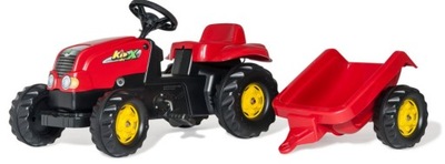 Rolly Toys Traktor z Przyczepą Jeździk dla Dziecka