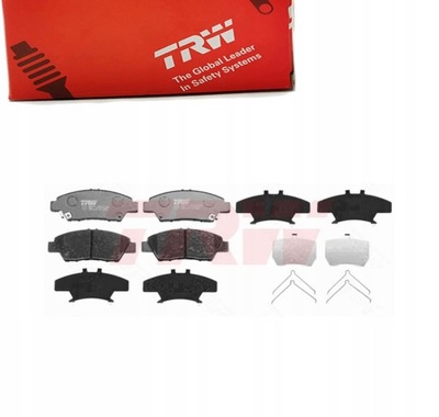Тормозные колодки тормозные перед trw do honda cr-z 1.5 фото №1