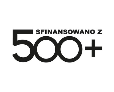 НАКЛЕЙКА SFINANSOWANO Z 500+