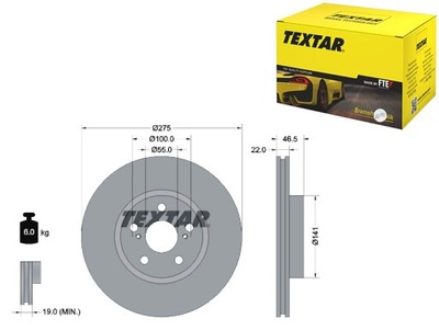 DISCOS DE FRENADO 2 PIEZAS PARTE DELANTERA SUBARU TREZIA TOYOTA ALLION II BB I  