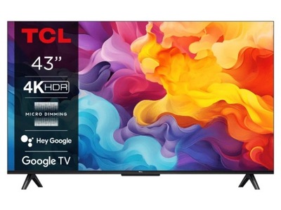 Telewizor TCL 43V6B 43" LED 4K Google TV