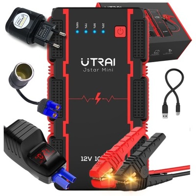 PRIETAISAS ROZRUCHOWE : AUTOMOBILIO 1000A ROZRUCH JUMP STARTER POWERBANK 