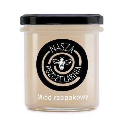 Miód nektarowy rzepakowy NaszaPszczelarnia 0,45 kg