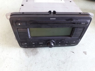 Skoda roomster радио cd mp3 фото №1